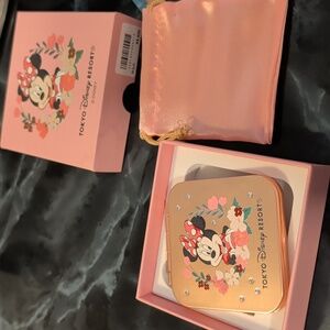 Disney Minnie Mouse Pink Floral Compact Mirror